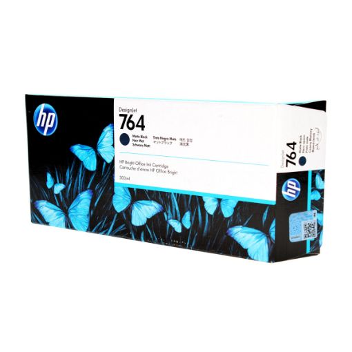 Picture of HP C1Q16A (HP 764) Matte Black Ink Cartridge (300 Yield)