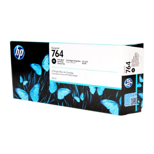 Picture of HP C1Q17A (HP 764) Photo Black Ink Cartridge (300 Yield)