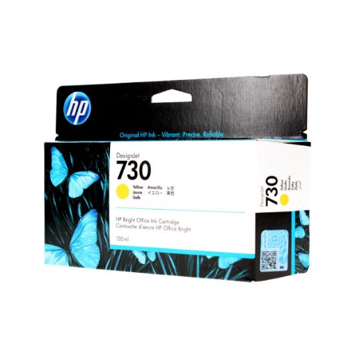 Picture of HP P2V64A (HP 730) Yellow Ink Cartridge (130 Yield)