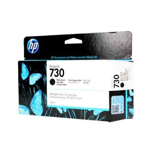 Picture of HP P2V65A (HP 730) Matte Black Ink Cartridge (130 Yield)