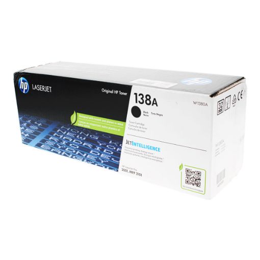 Picture of HP W1380A (HP 138A) Black Laser Toner Cartridge (1500 Yield)