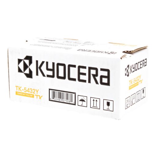 Picture of Kyocera Mita 1T0C0AAUS1 (TK-5432Y) Yellow Toner Cartridge (1.25,000 Yield)