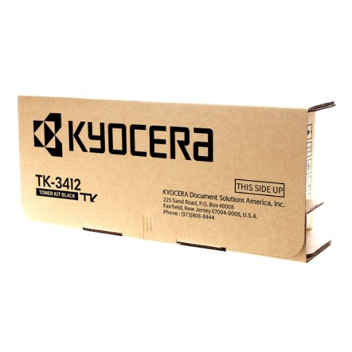 Picture of Kyocera Mita 1T0C0X0US0 (TK-3412) Black Toner Cartridge (15,500 Yield)