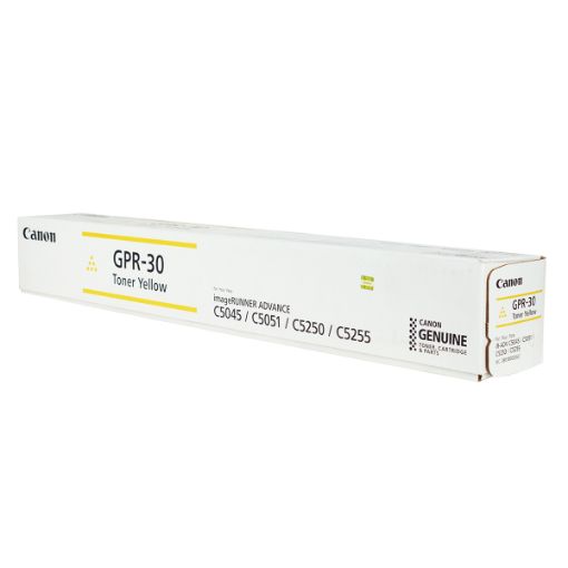 Picture of Canon 2801B003AA (GPR-30Y) Yellow Toner Cartridge (38000 Yield)