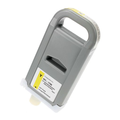 Picture of Remanufactured 0778C001 (PFI-1700Y) Extra High Yield Yellow Inkjet Cartridge (700 ML)