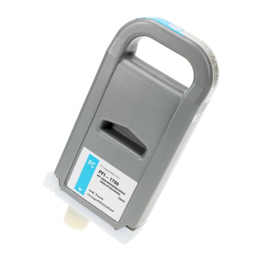 Picture of Remanufactured 0779C001 (PFI-1700PC) Extra High Yield Photo Cyan Inkjet Cartridge (700 ML)