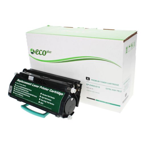 Picture of EcoPlus E462U21G Extra High Yield Black Toner (18000 Yield)