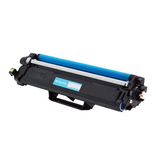 Picture of Compatible Brother TN229XL (TN229XLC) Toner Cartridge, Cyan, 2.3K High Yield