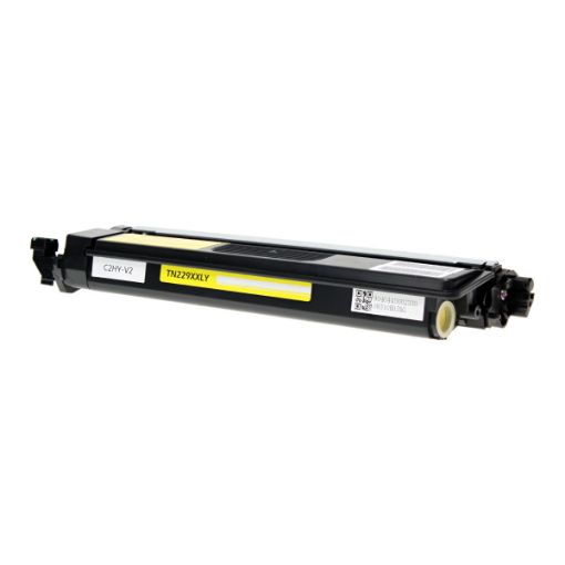 Picture of Compatible Brother TN229XXLY (TN229XXL) Toner Cartridge, Yellow, 4K Super High Yield