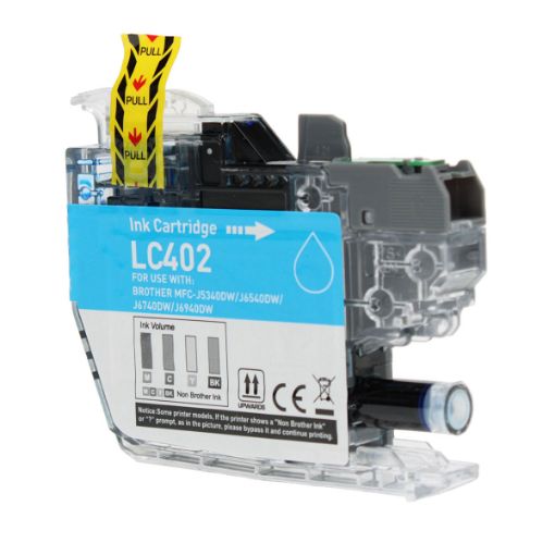 Picture of Compatible LC402C Cyan Ink Cartridge