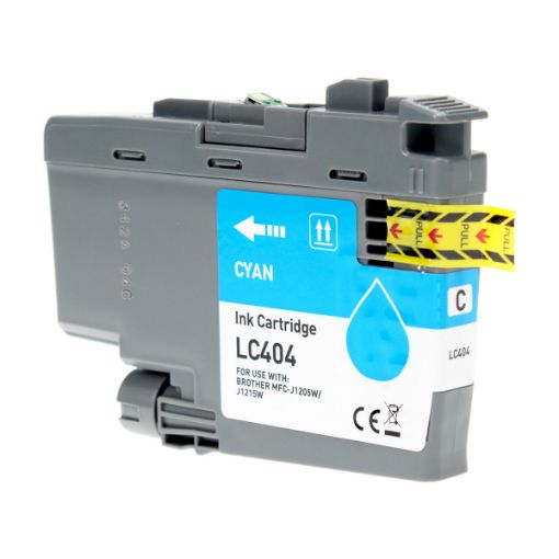 Picture of Compatible LC404C Cyan Ink Cartridge