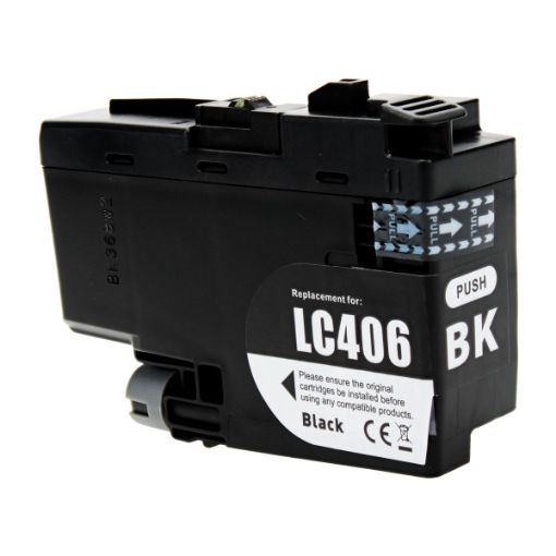 Picture of Compatible LC406BK Black Ink Cartridge (3000 Yield)