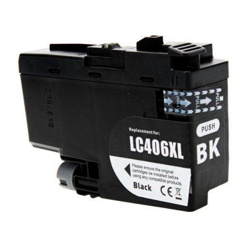 Picture of Compatible LC406XLBK High Yield Black Ink Cartridge