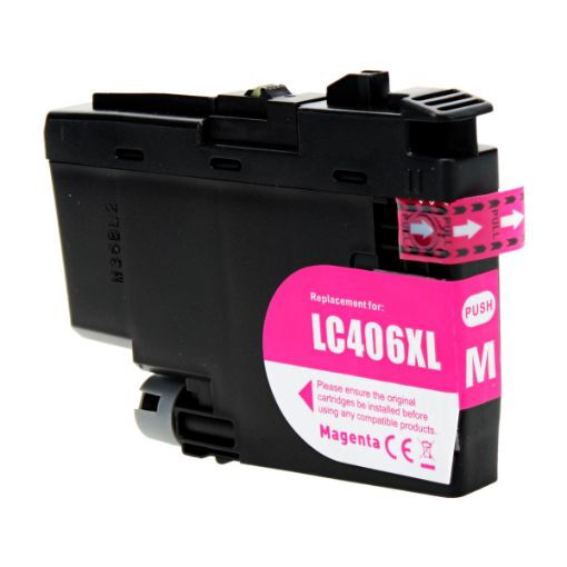 Picture of Compatible LC406XLM High Yield Magenta Ink Cartridge