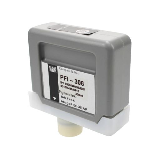 Picture of Compatible 6656B001AA (PFI-306MBK) Matte Black Ink Cartridge (330 ml)