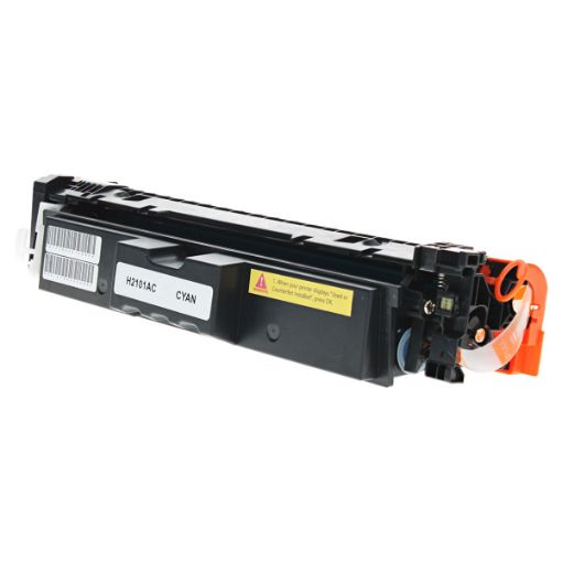 Picture of Compatible W2101A (HP 210A) Cyan Toner Cartridge (1,800 Yield), Limited Function Chip
