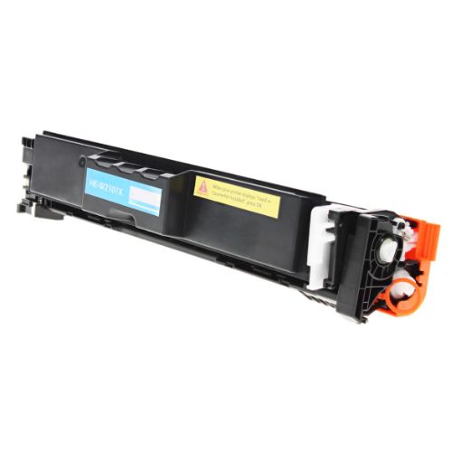 Picture of Compatible W2101X (HP 210X) High Yield Cyan Toner Cartridge (5,500 Yield), Limited Function Chip