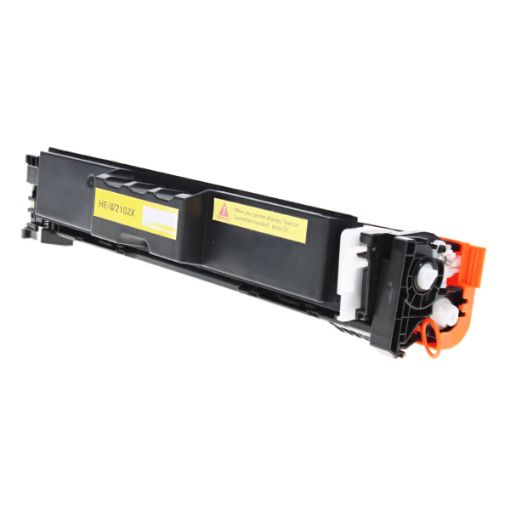 Picture of Compatible W2102X (HP 210X) High Yield Yellow Toner Cartridge (5,500 Yield), Limited Function Chip
