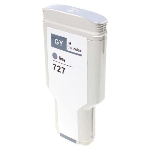 Picture of Remanufactured F9J80A (HP 727) Gray Ink Cartridge (300 ml)