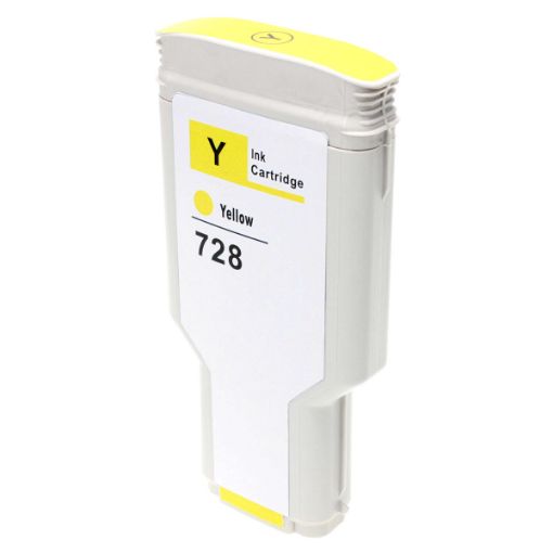 Picture of Remanufactured F9K15A (HP 728) Yellow Ink Cartridge (300 ml)