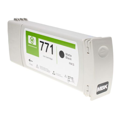 Picture of Remanufactured B6Y15A (HP 771A) Matte Black Inkjet Cartridge