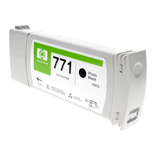 Picture of Remanufactured B6Y21A (HP 771A) Black Inkjet Cartridge