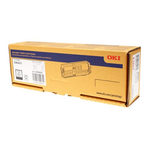 Picture of Okidata 46490620 Black Toner Cartridge (6800 Yield)