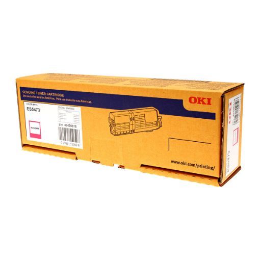 Picture of Okidata 46490618 Magenta Toner Cartridge (5300 Yield)