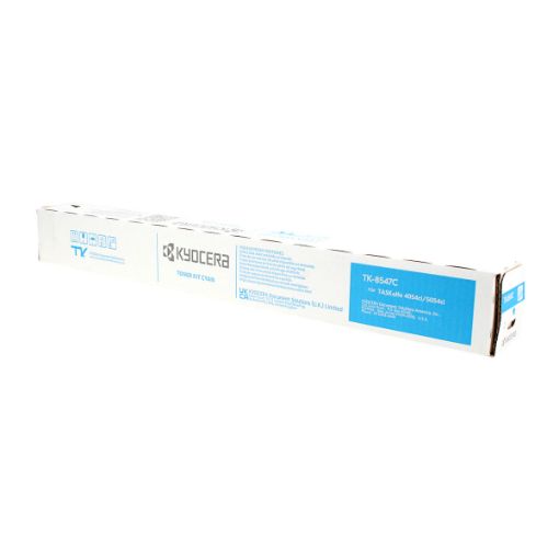 Picture of Kyocera Mita 1T02YMCUS0 (TK-8547C) Cyan Toner Cartridge (20,000 Yield)