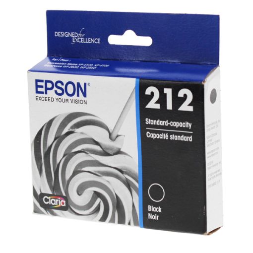 Picture of Epson T212120 (Epson T212) Black Inkjet Cartridge (150 Yield)