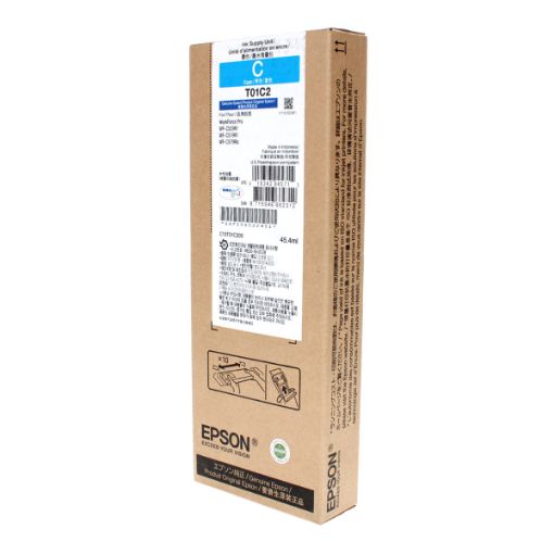 Picture of Epson T01C220 Cyan Inkjet Cartridge (5,000 Yield)