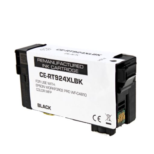Picture of Remanufactured T924xl120 (Epson T924xl) Black Inkjet Cartridge