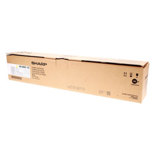 Picture of Sharp MX-80NTYA Yellow Toner Cartridge (50,000 Yield)